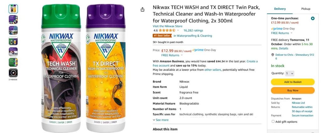 Success Story: Nikwax Chris Turton Ecommerce